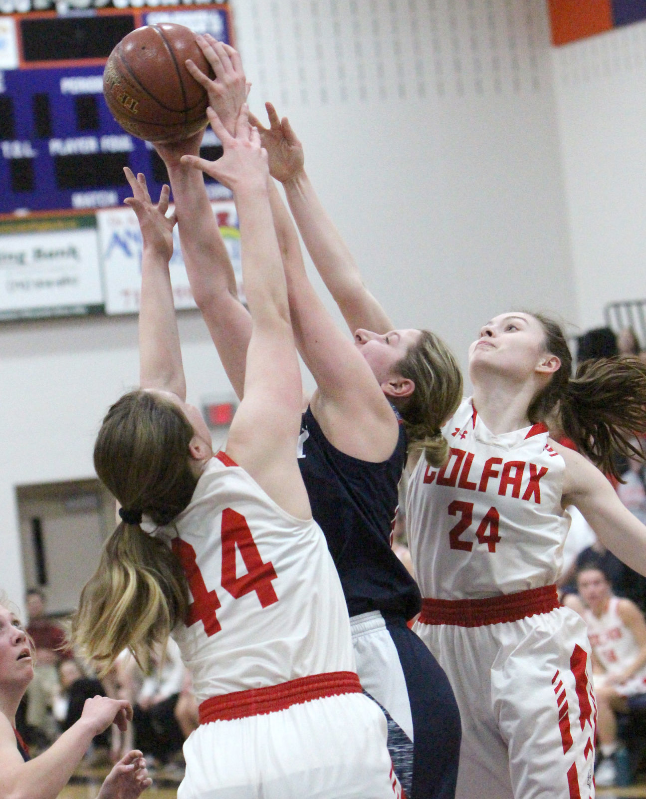Colfax girls basketball vs Unity at Chetek-Weyerhaeuser 3-5-20